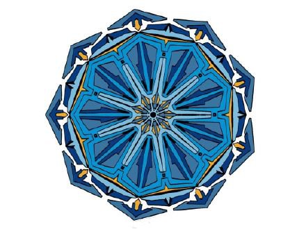 35款几何繁花主题的纹身手稿图片(23/35)