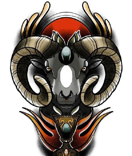 36款欧美school彩色的纹身手稿图片(26/36)