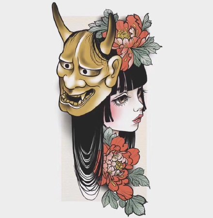 30款漂亮花卉主题的纹身手稿图片(17/30)