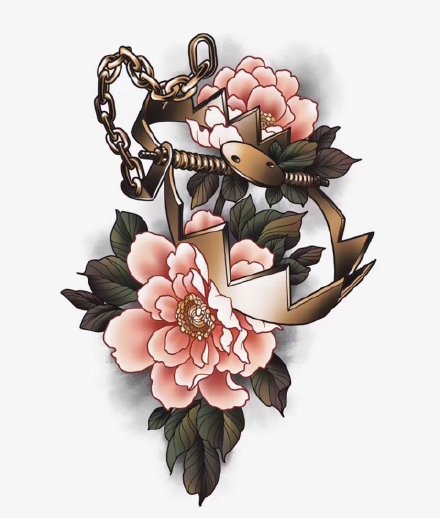 30款漂亮花卉主题的纹身手稿图片(14/30)