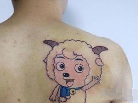 几款喜羊羊的纹身图片