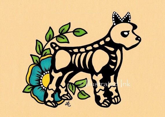 创意oldschool的18款动物纹身素材手稿图(15/18)