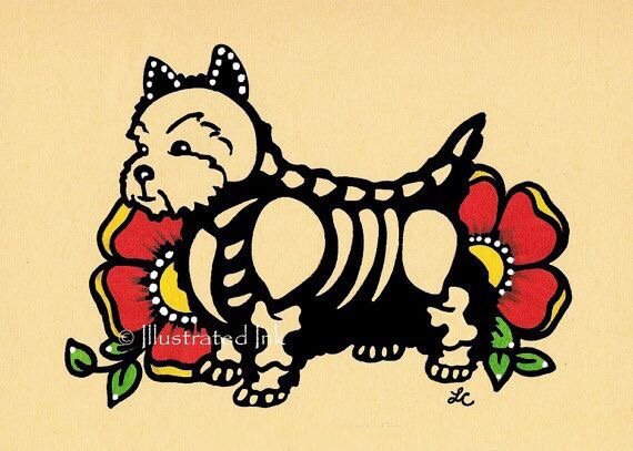 创意oldschool的18款动物纹身素材手稿图(13/18)