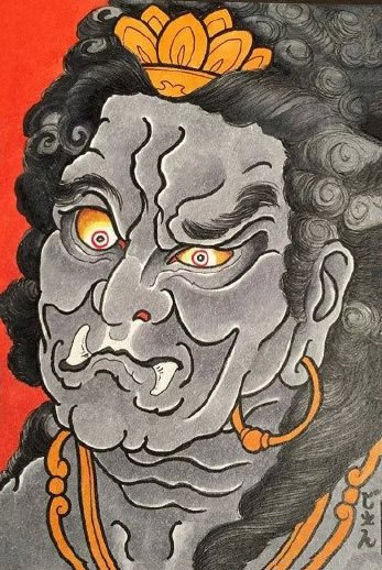 32款不动明王主题的纹身手稿 属鸡人的守护神(27/32)