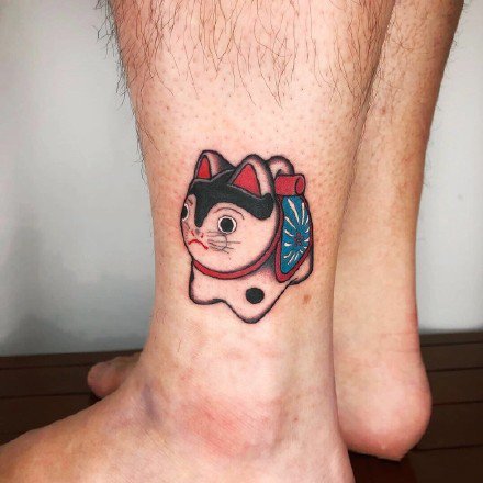 犬张子纹身 日式小狗犬张子的9款纹身作品图