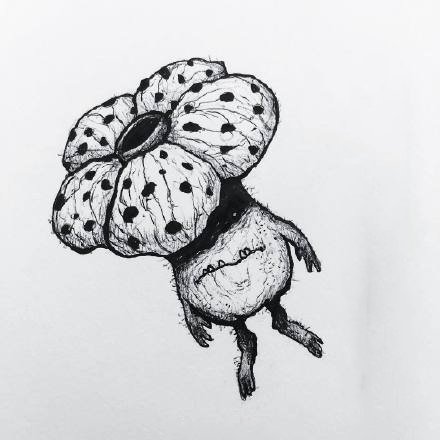 35款个性的黑灰色纹身小图素材图片(33/35)