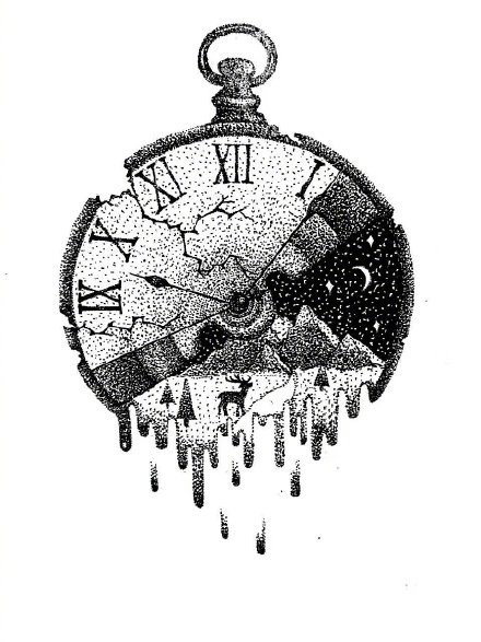 35款个性的黑灰色纹身小图素材图片(15/35)