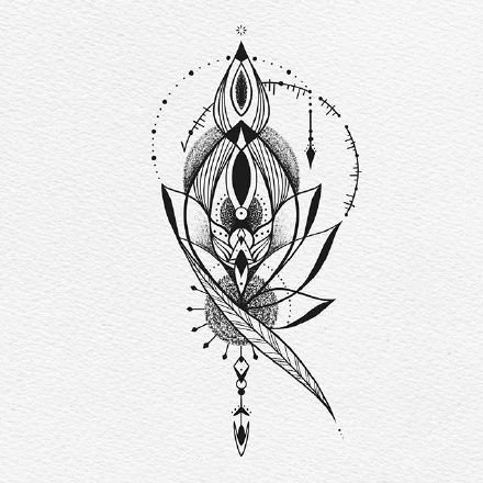 适合脊柱的9款精美纹身素材图片(8/9)