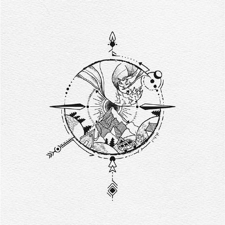 适合脊柱的9款精美纹身素材图片(7/9)