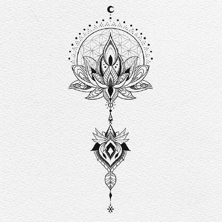 适合脊柱的9款精美纹身素材图片(2/9)