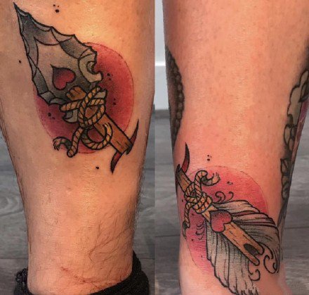 恋人纹身 适合情侣的9款成对漂亮纹身作品