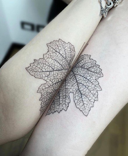 情侣小纹身 15款漂亮的情侣小刺青作品