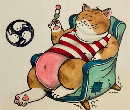 34款日式传统彩色小图纹身素材图片(10/34)