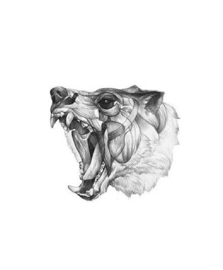 36款黑灰色创意小图纹身素材手稿图(32/36)