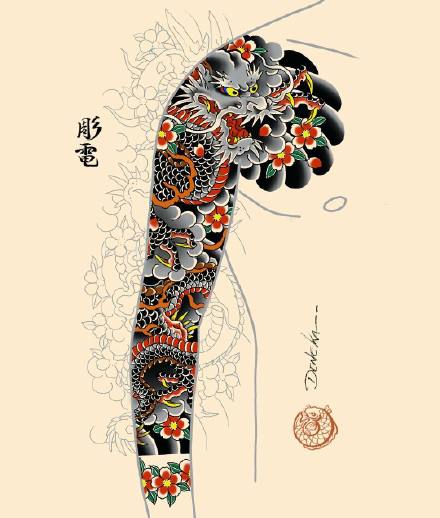 传统花臂的9款效果图赏析(4/9)