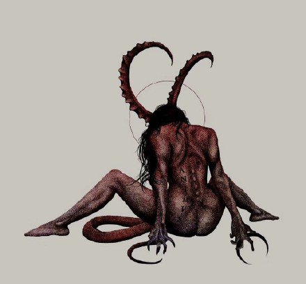 一组暗黑有个性的纹身手稿图片(8/9)