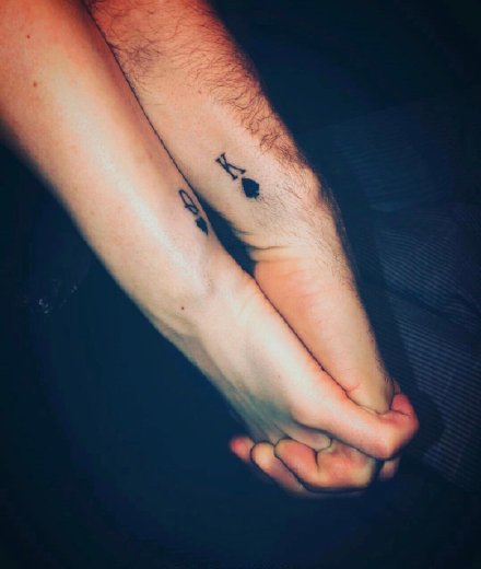 27款情侣纹身 它见证了你当时的爱情 即便将来分手 也是警醒你未来的一个标记