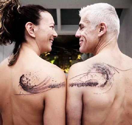 27款情侣纹身 它见证了你当时的爱情 即便将来分手 也是警醒你未来的一个标记