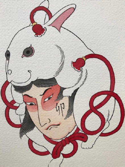 2套24张十二生肖的纹身手稿素材图片(16/24)