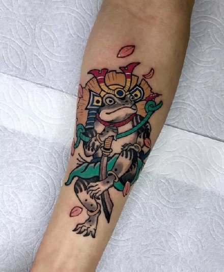 日式鬼怪纹身 一组东瀛精怪纹身作品