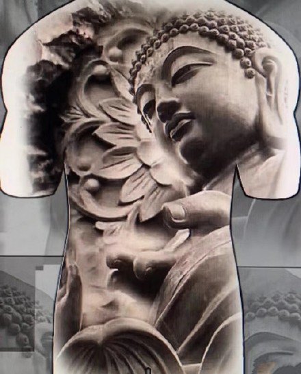 6款西游记人物传统满背手稿素材(6/6)