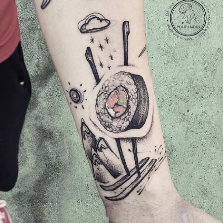 九款暗黑点刺帅气的纹身图案欣赏