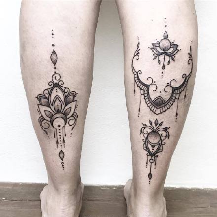 九款暗黑点刺帅气的纹身图案欣赏