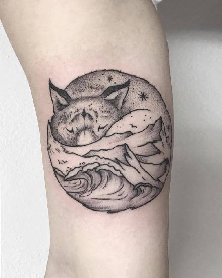 九款暗黑点刺帅气的纹身图案欣赏