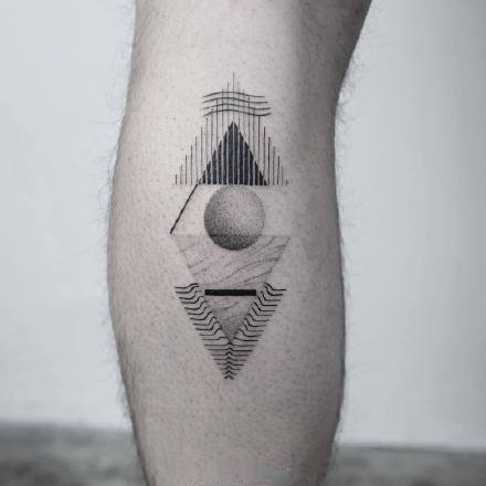 九款暗黑点刺帅气的纹身图案欣赏