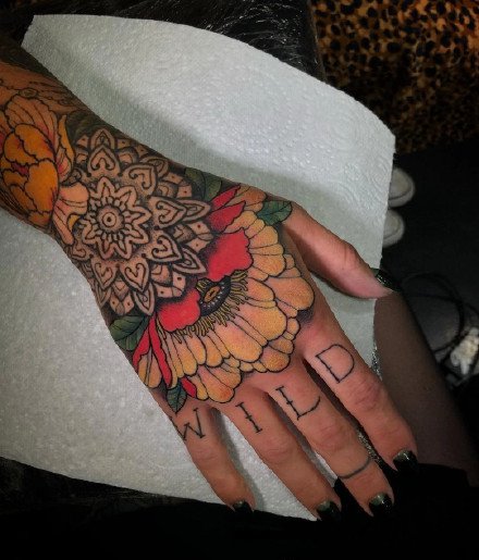 一组欧美old school纹身图案欣赏