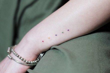 一组超级简易的纹身图案