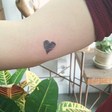 一组mini款的精致小清新纹身