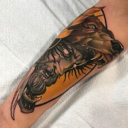 有些很美，有些很丑的欧美纹身图案