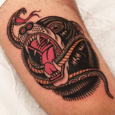 一组欧美oldschool纹身图案欣赏