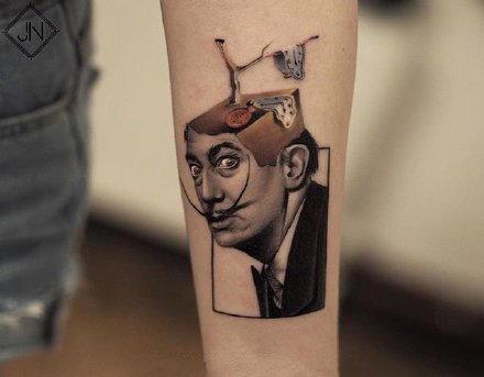 一组小清新刺青纹身图案欣赏