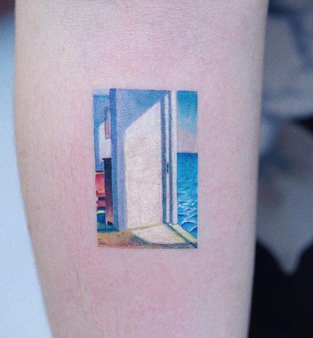 一组小清新刺青纹身图案欣赏