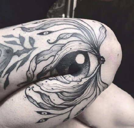 一组关节处 折叠纹身图案欣赏