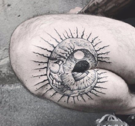 一组关节处 折叠纹身图案欣赏