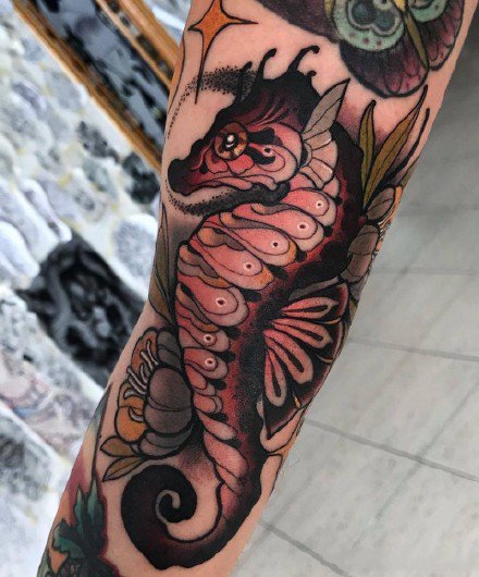 New school tattoo卡通动漫纹身图案