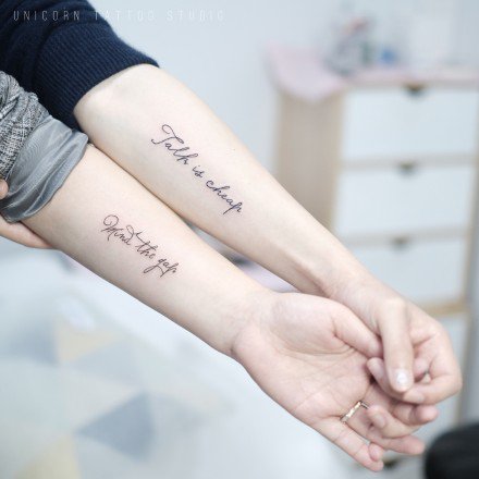 一组夏日清新小纹身图案欣赏