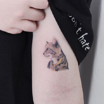 一组小清新好看纹身图案