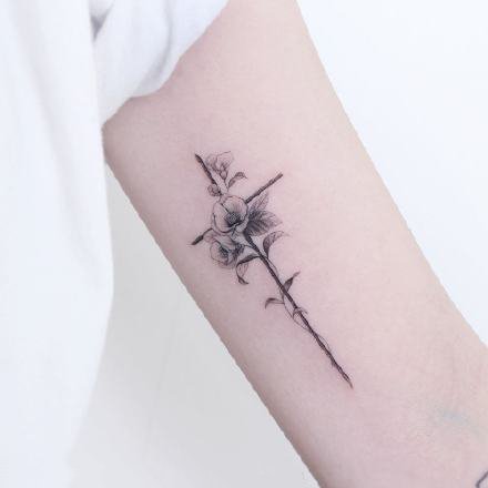 一组小清新好看纹身图案