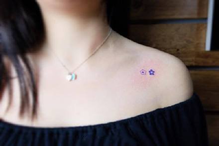 一组超可爱的小清新极简纹身图案