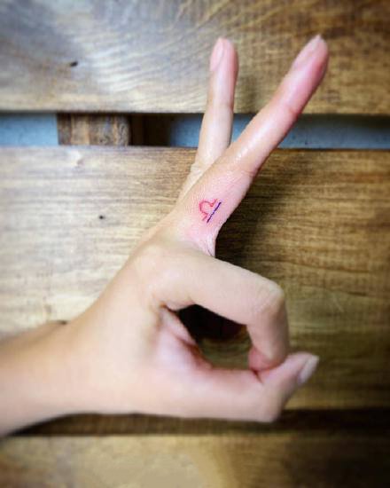 一组超可爱的小清新极简纹身图案