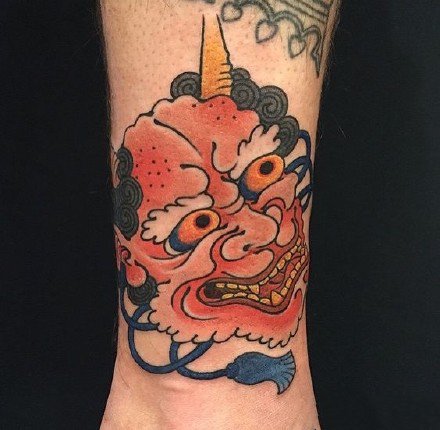 一组新日式彩绘纹身图案欣赏