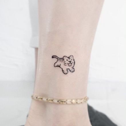 一组小清新简易纹身图案欣赏