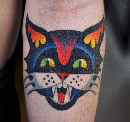 一组创意色彩纹身图案欣赏