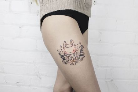 一组精致小清新可爱纹身图案