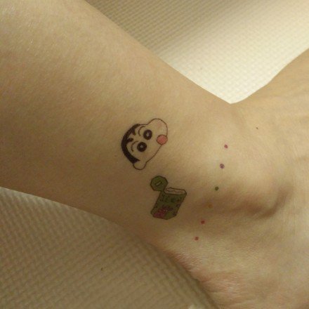 一组超可爱小清新彩色纹身