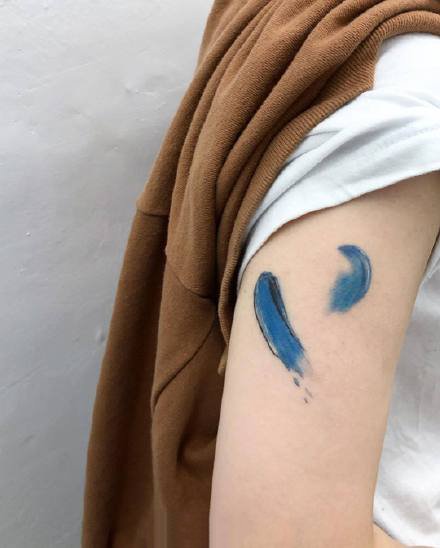 一组超简易的小清新纹身图案